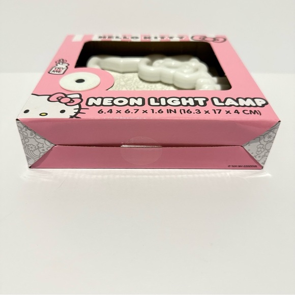 Hello Kitty Neon Light Lamp Decorative Night Light 6.4 x 6.7 x 1.6 Inches - Picture 9 of 9
